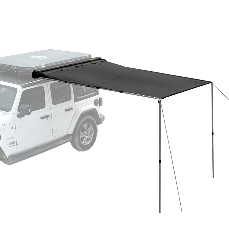 Outdoor 4WD Rectangle Extendable Hard Shell Car Side Awning