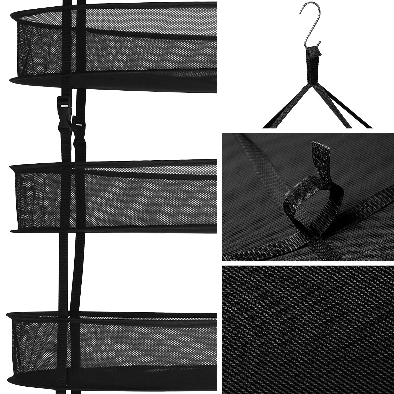 All Size Outdoor Drying Net Detachable Outdoor and Camping Drying Net Herb Drying Net for Farm