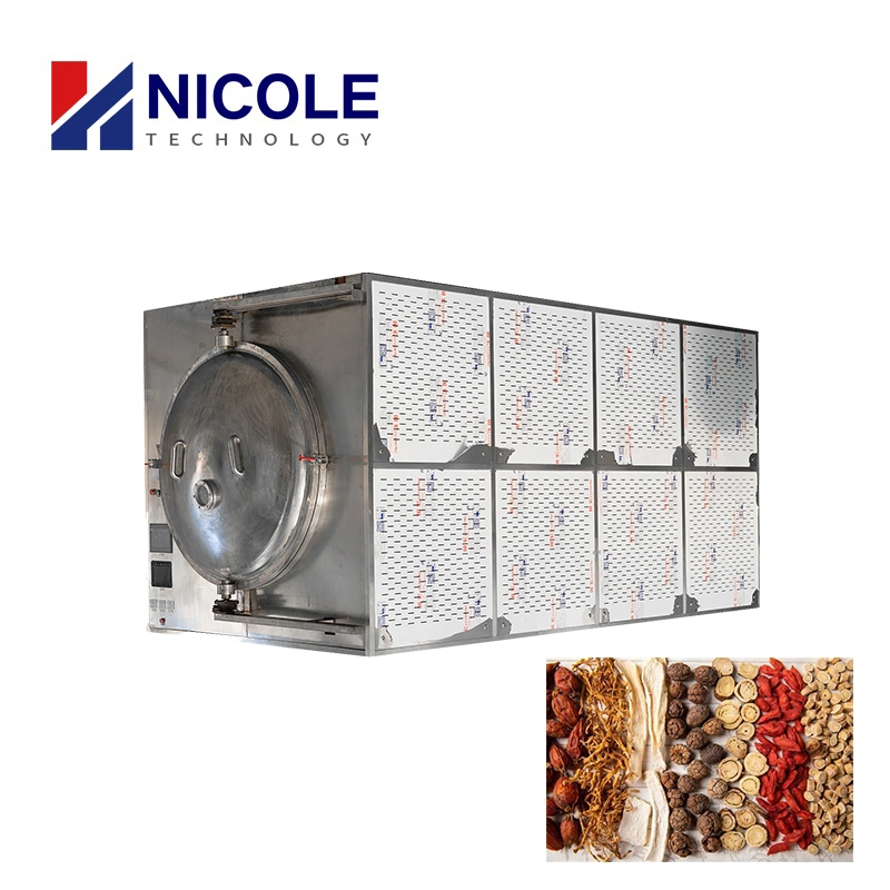 Commercial Use Intelligent Control Microwave Vacuum Dryer for Medicinal Materials