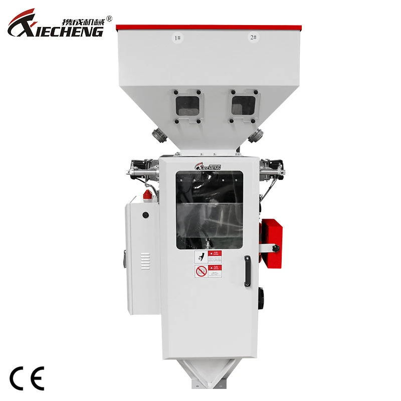 PLC Controlled Weigh Scale Gravimetric Batch Blender Mixer Machine Plastic Granules Gravimetric Blender for Plastic Color Masterbatch