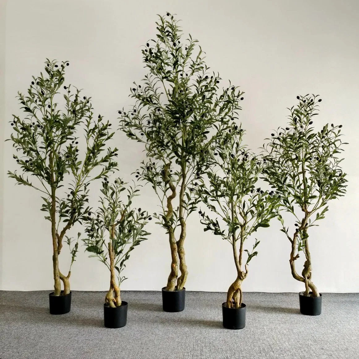 90cm Chinese Making Artificial Bonsai Tree Artificial Olive Tree for Sale