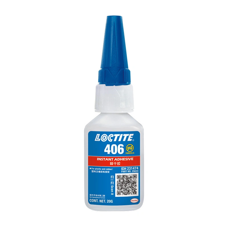 Fql251 Metal Anaerobic Glue Fast Drying Loctiter 406 Thread Locking Adhesive