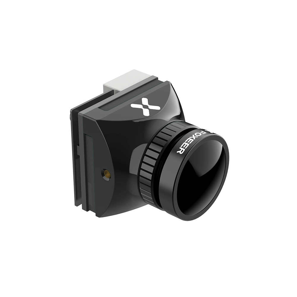 Foxeer T-Rex Micro / Mini 1500tvl 6 ms Latency Full Weather FPV Camera مع عدسة مقاس 1.7 ملم4: 3/16: 9 PAL/NTSC قابل للتبديل للطائرات بدون طيار