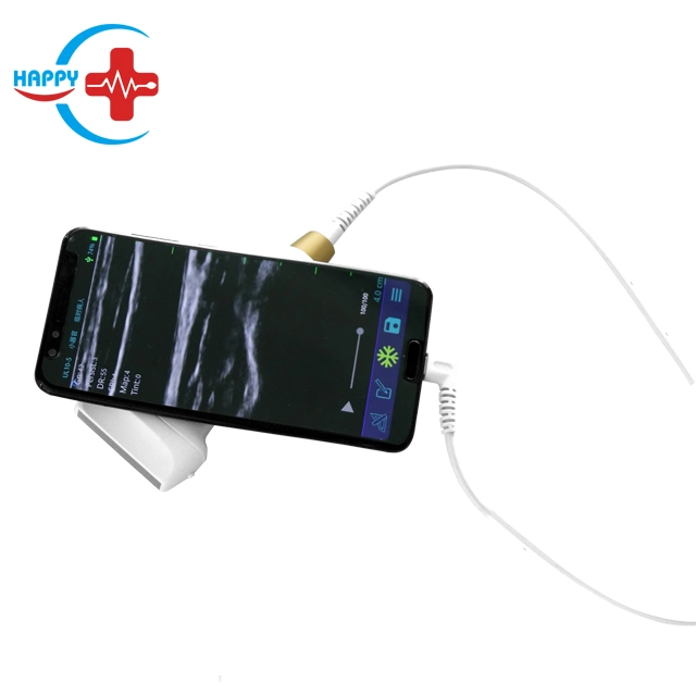 Hc-A029 Preferential Price 7.5MHz USB Ultrasound Echo Linear Probe Connect Smartphone/Pad/PC/Laptop with 128 Elements Linear Probe