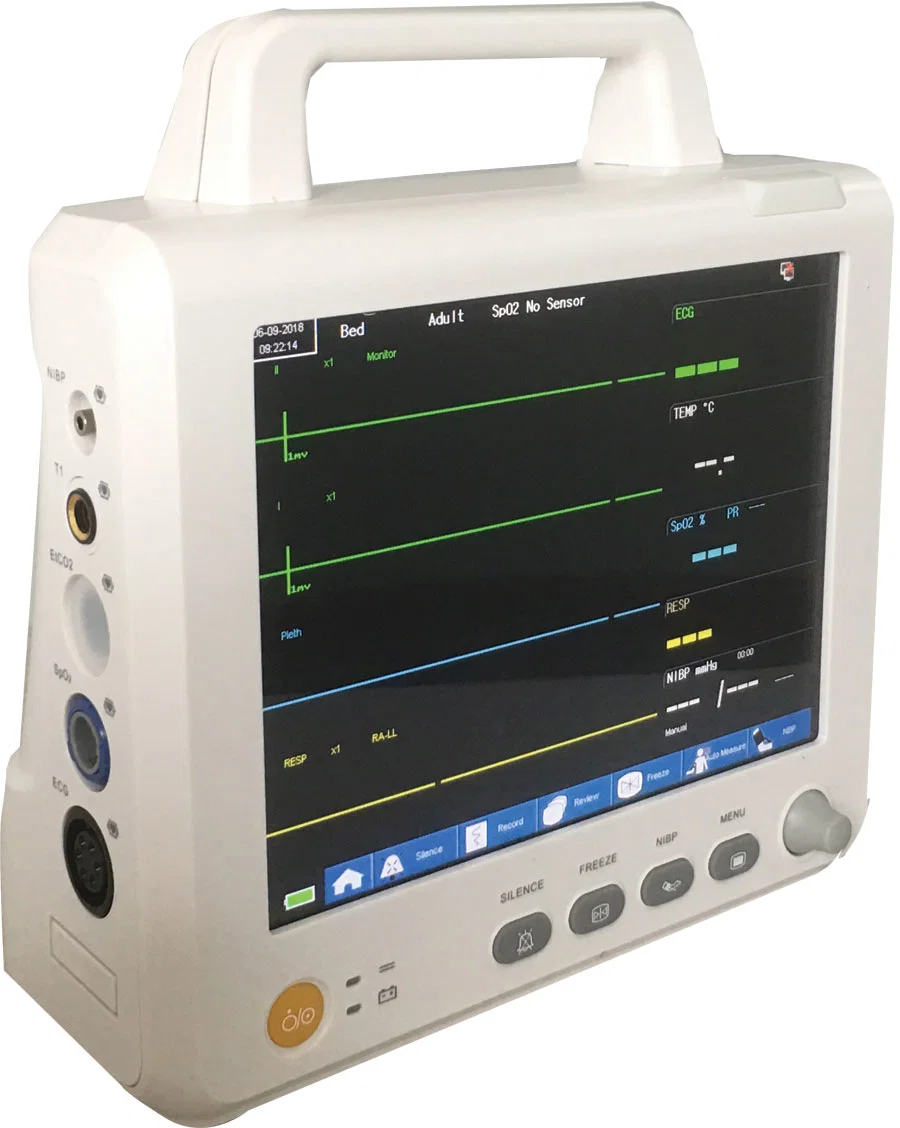 Monitor Monitor de Paciente Veterinario Vet Ew-P808m para el funcionamiento de la EFP