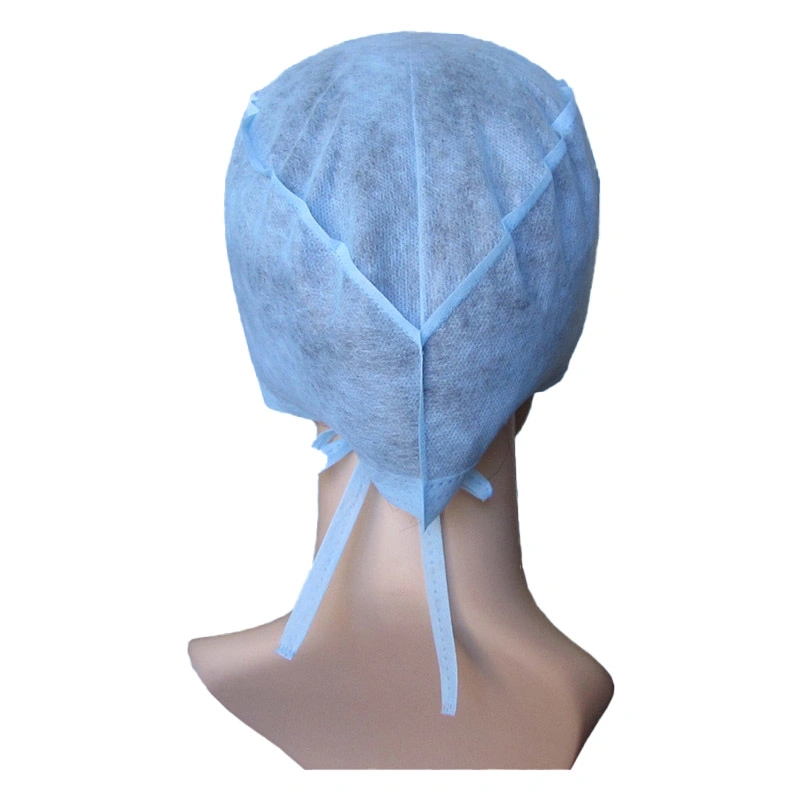 Other Medical Consumables Elastic Surgical Head Caps with Ellipse Top for Medical Use