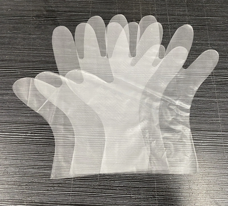 Disposable Transparent HDPE TPE CPE Plastic Gloves