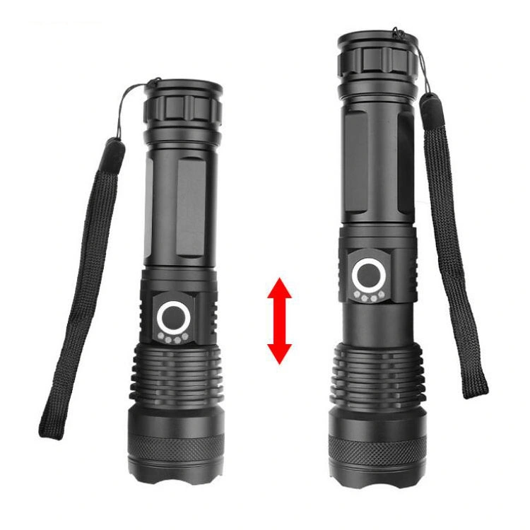 Aluminum20W Xhp50 LED USB Rechargeble Best Tactical Flashlight