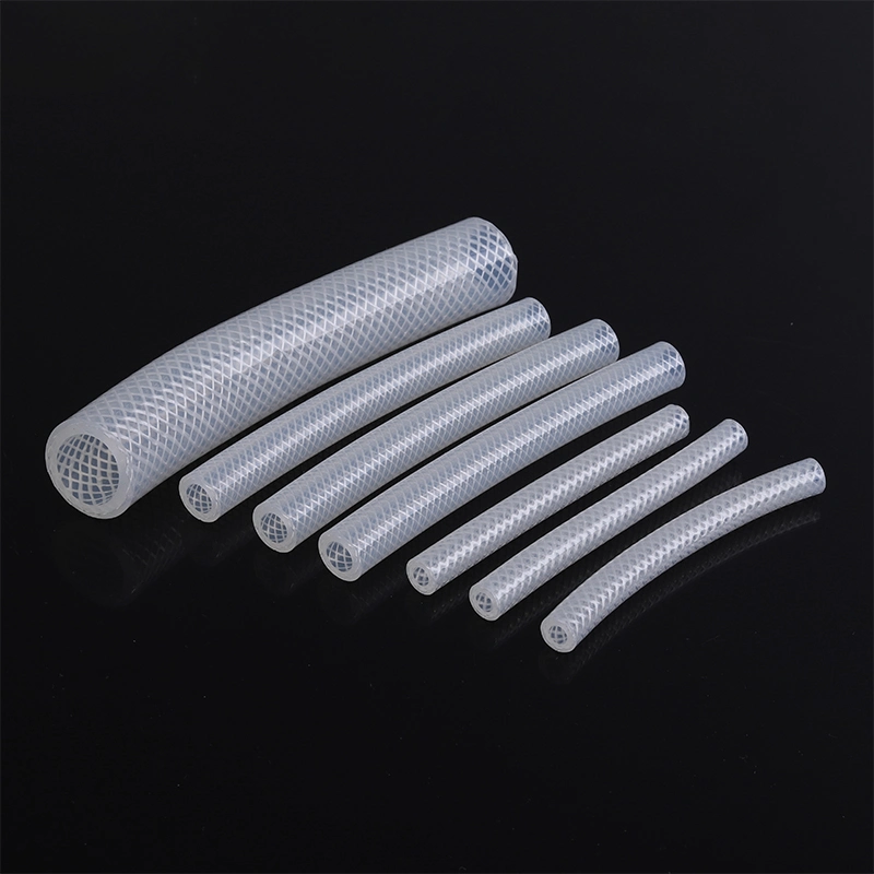 Custom Rubber Silicone Tube Hose Flexible High Pressure Reinforced Braided Pipe