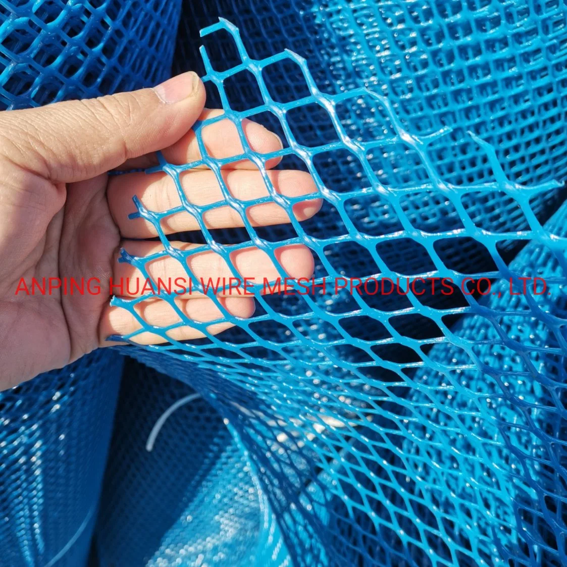 Heavy Duty Square Hole Extruded Plastic Mesh Used as Fence