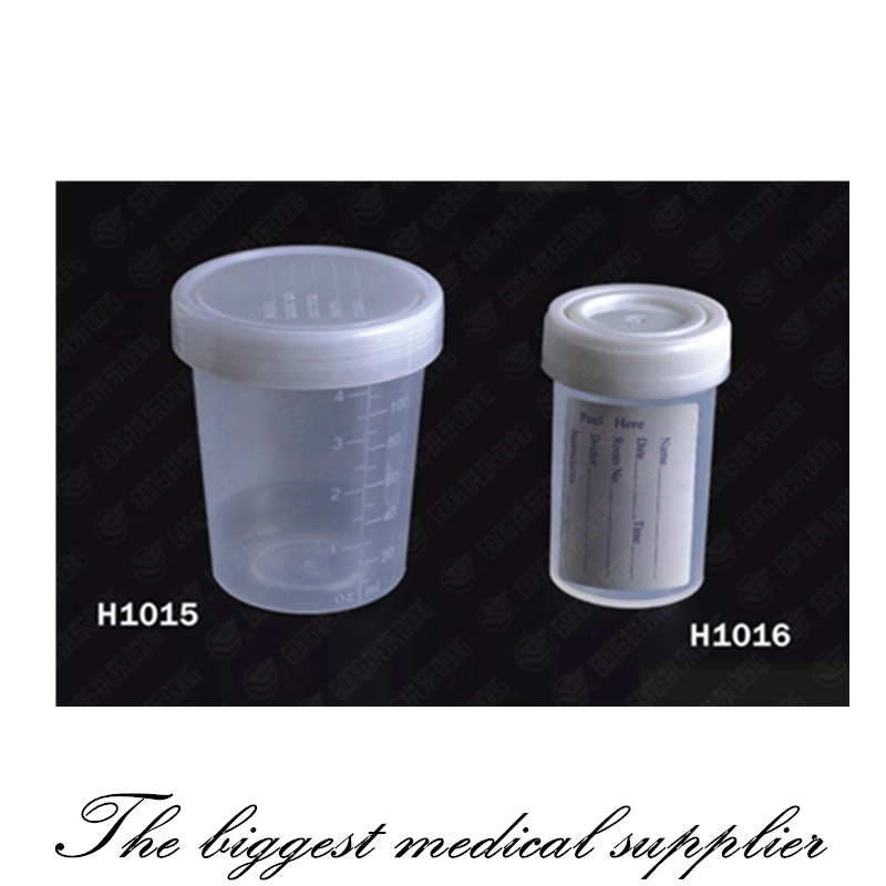 Medical Disposable Urine Specimen Cup for Different Size