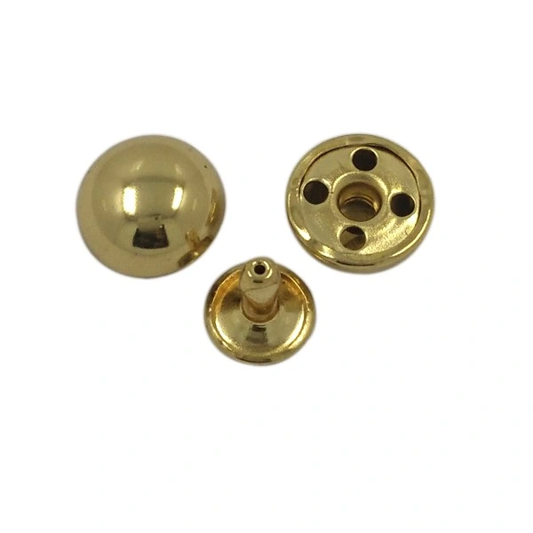 Fashionable Custom Zinc Alloy Nail Cap Rivet for Jean