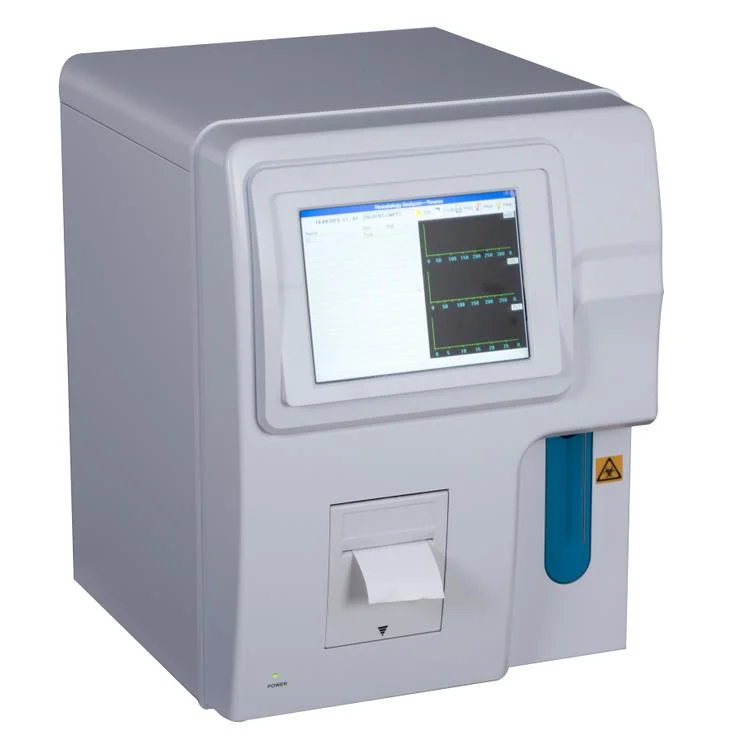 Guangzhou Maya Mi-B001 la sangre del analizador automático de la máquina China Hematología Hematología Mini Analyzer