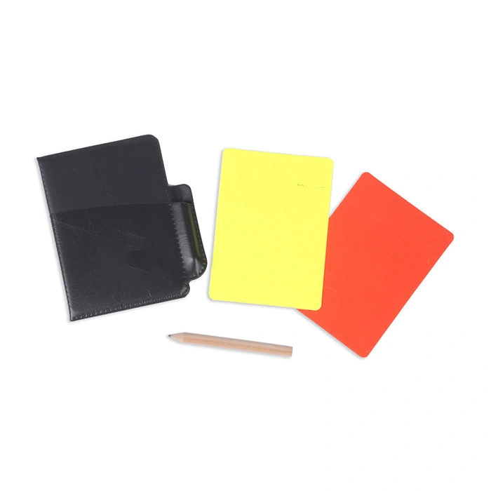 Оптом Футбол Рефери Wallet ноутбук с красной картой и. Желтая карточка