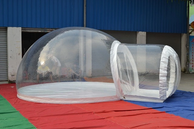 2023 New Attractive Inflatable Transparent Bubble Spider Tent for Sale