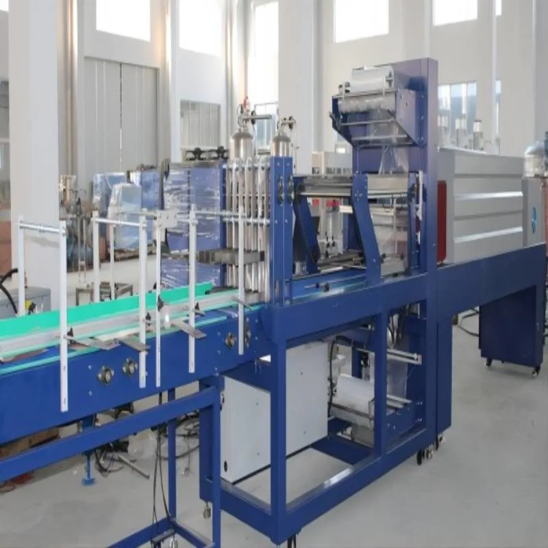 Manufacturer Automatic PE Film Heat Shrink Stretch Wrapping Packing Machine