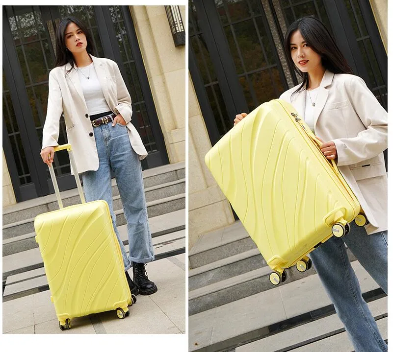 Factory Wholesale/Supplier Suitcase Bags Waterproof Unbreakable PP Luggage Sets for Promotion