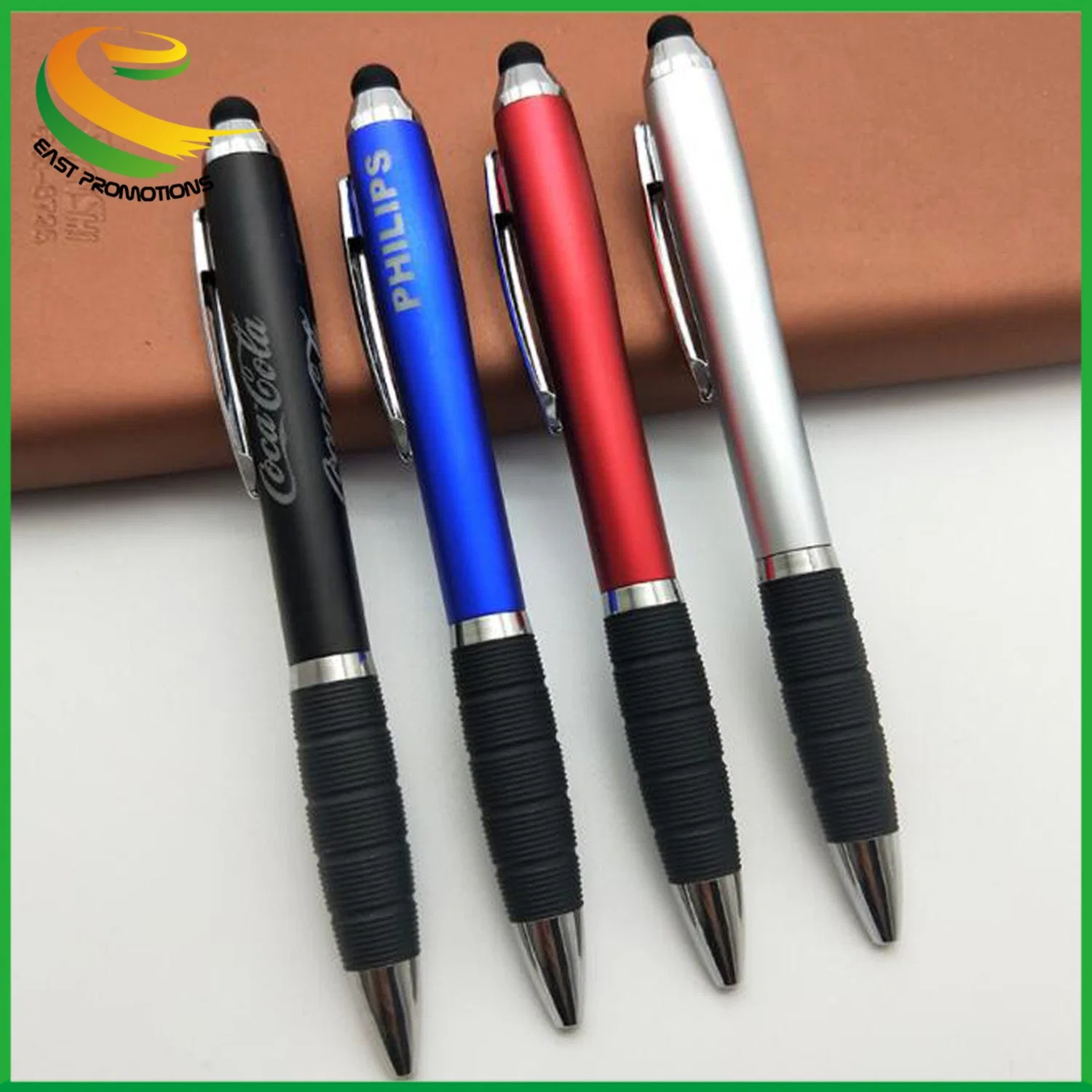 Custom LED Logo Light Ball Pens Stylus Touch Penfor Promotion Gifts