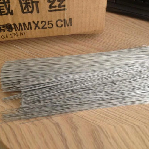 0.6mm Electro Straight Gi Cutting Wire