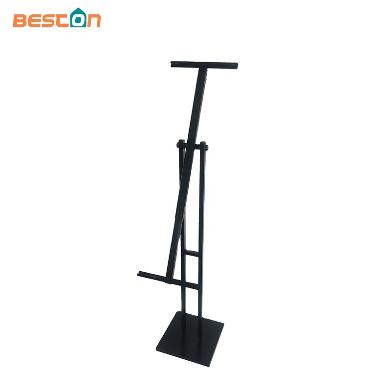 Simple Installation Lifting Telescopic Vertical Floor-Type Advertising Poster Display Rack