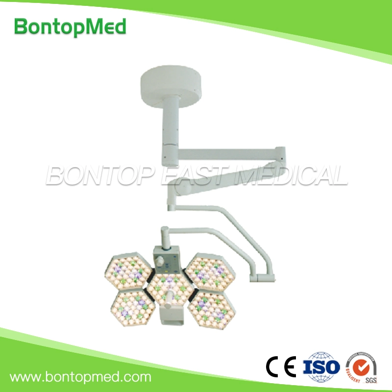 LED5 Pتلات نوع المستشفى طبي السقف الظل تشغيل المصباح جراحة إضاءة غرفة التشغيل