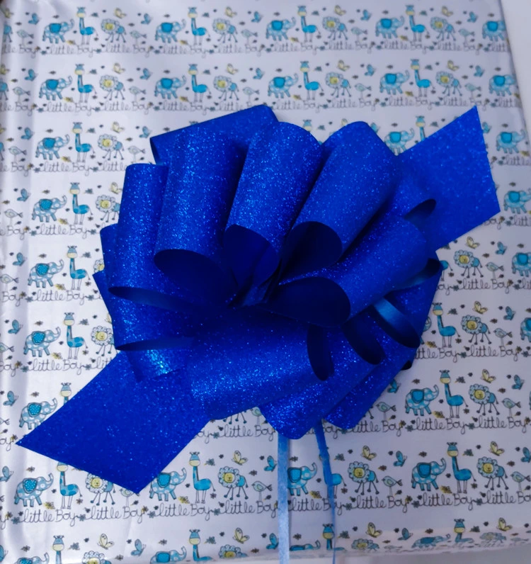 Free Sample Wholesale/Supplier PP Curling Ribbon Bow Wedding Chair Bow Gift Box Wrapping Bow