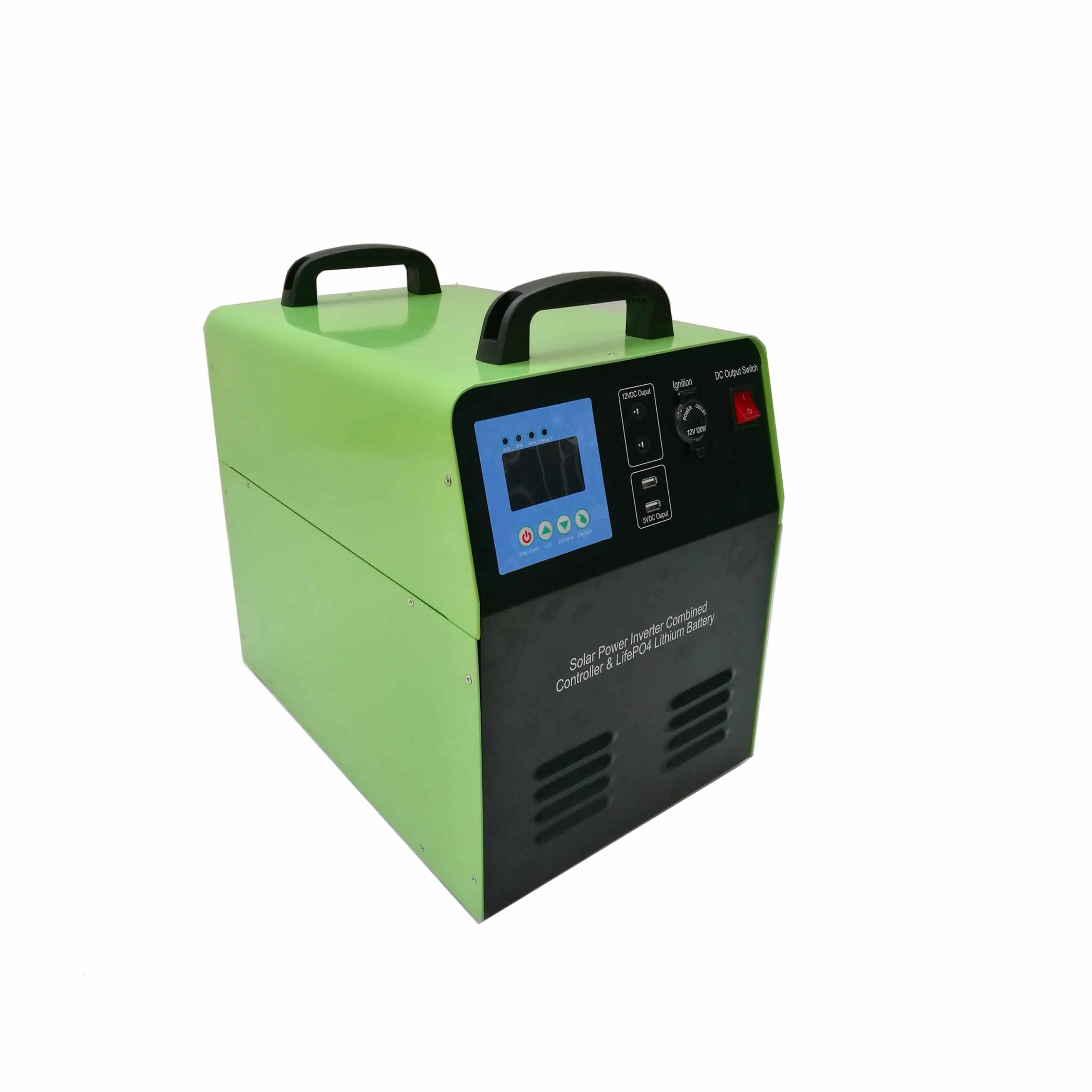 1500W Portable Solar Power Inverter with Built-in Controller and Battery