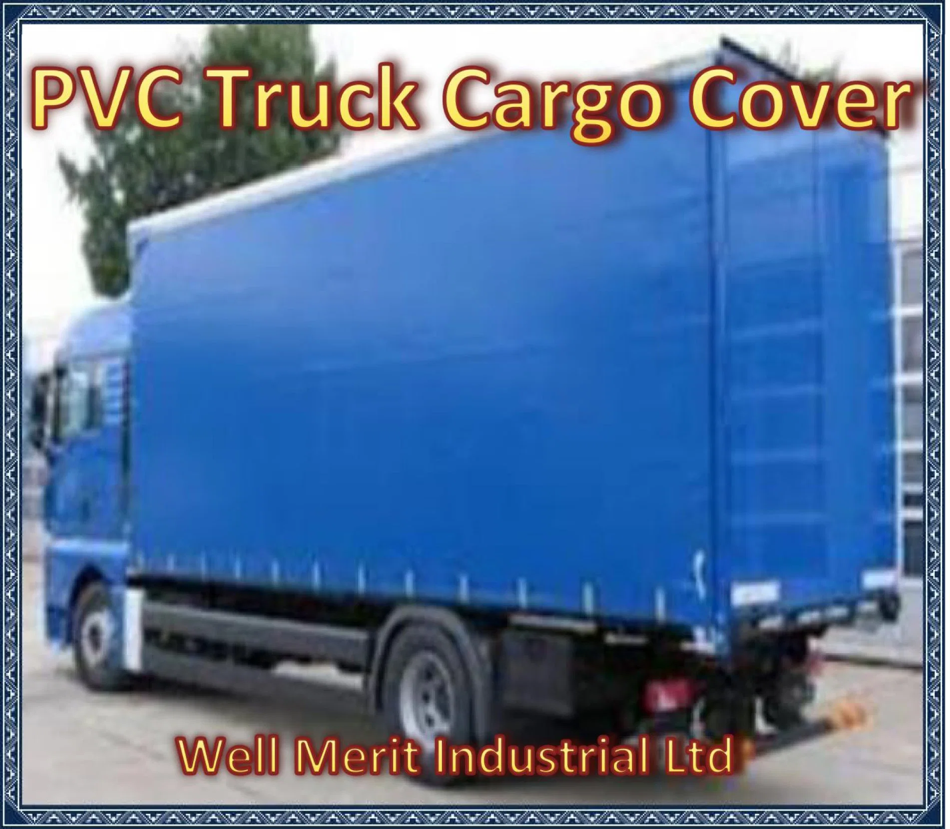 High quality/High cost performance  PVC Coated Tarpaulin for Cargo Cover