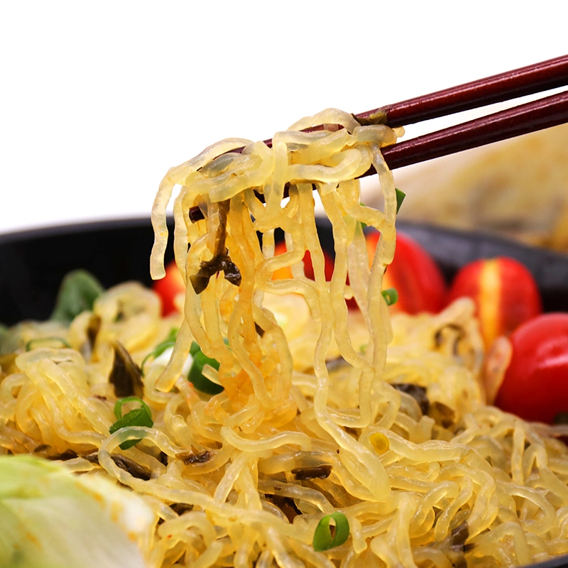 Eat After Opening to Packing Shirataki Konjac Sauerkraut Instant Noodles