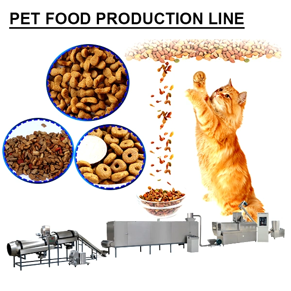 Stainless Steel Pet Chewing Food Making Machines for Dog Food Processing