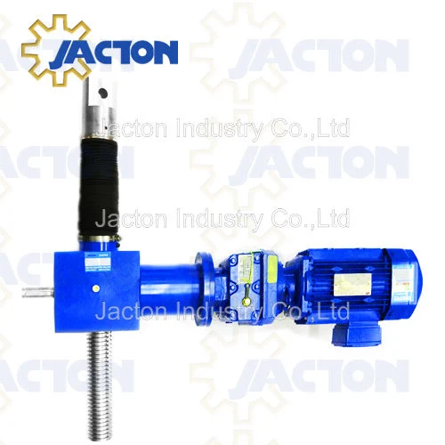 Jacks with Motors, Motored Jacks, Linear Power Jacks (Machine Screw Type) with Motor, Linear Power Jacks with Servo Motor Type: Operates Multiple Jack Systems.