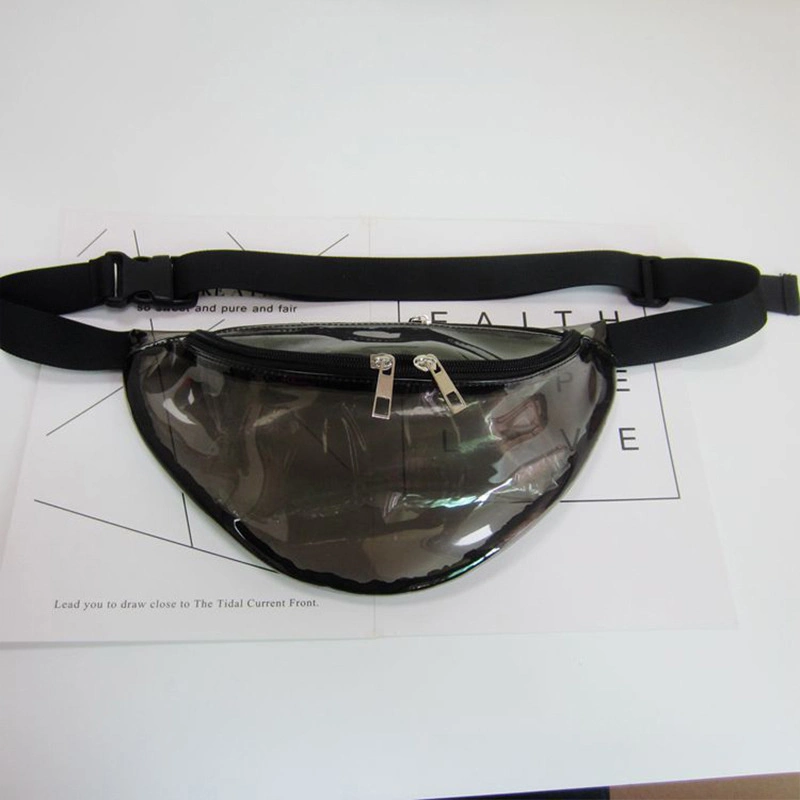 Pochette Sac transparent à la taille d'hologramme femmes BL20259