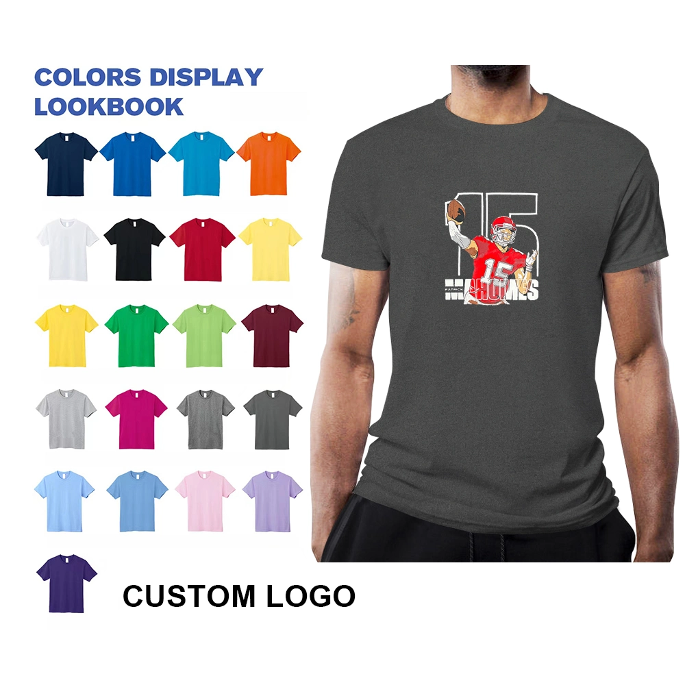 Custom Men 100% Cotton T Shirt Oversized Drop Shoulder Design T-Shirt