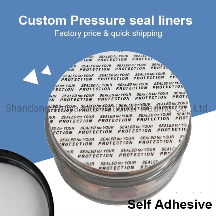 Food Grade Pressure Sensitive Sealing Gasket Liner Plastic Bottle Mouth Sealing Customize Gasket