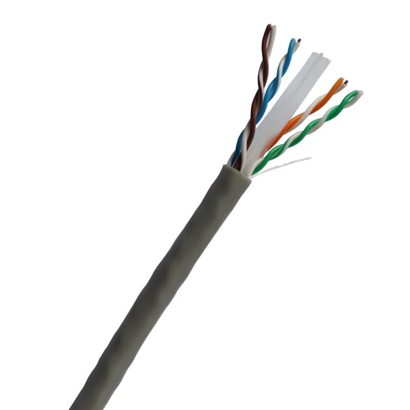 Bajo precio CAT6 cable LAN Cable de red interior Revestimiento de PVC