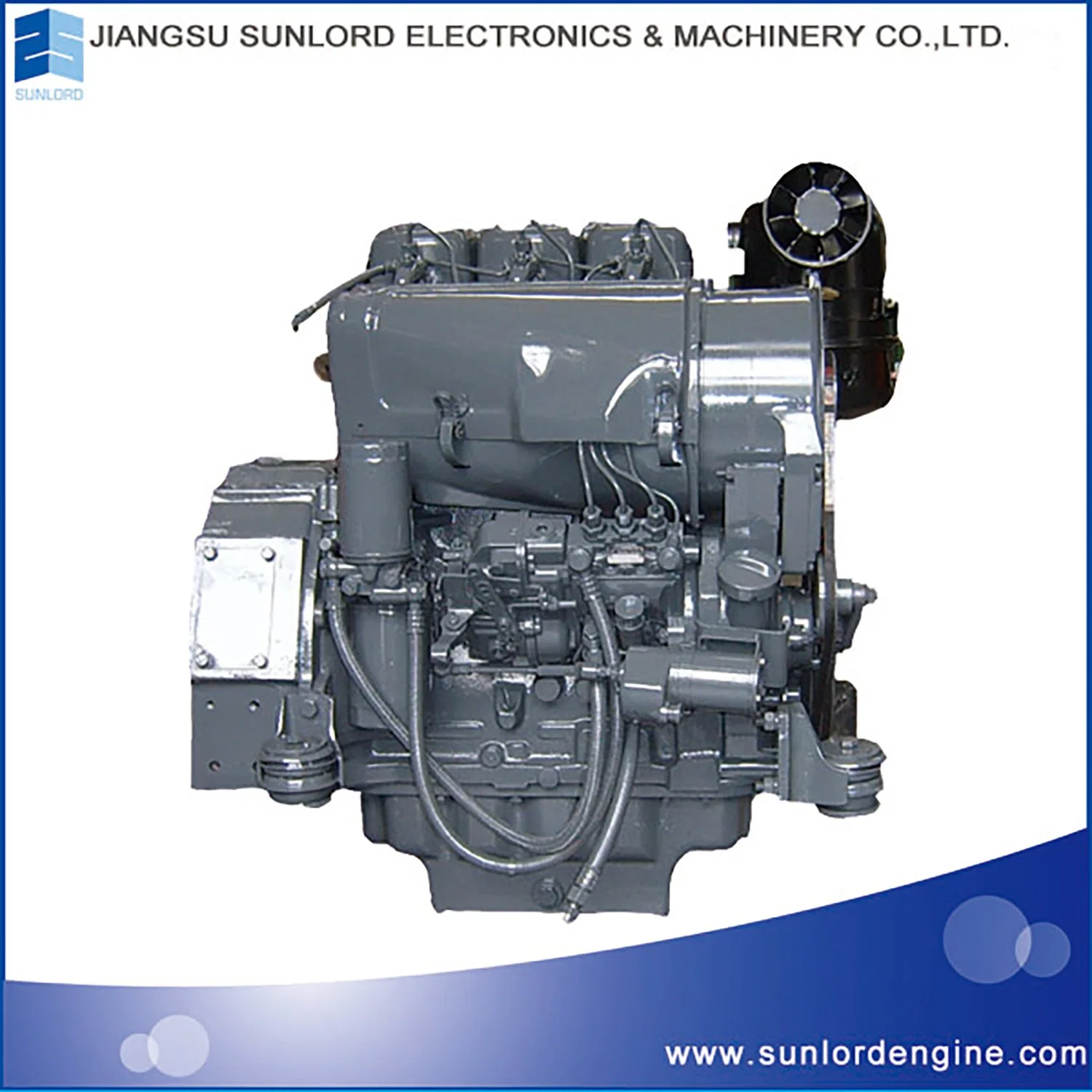 F4L912 de la fábrica de motores diesel refrigerado por aire para la industria