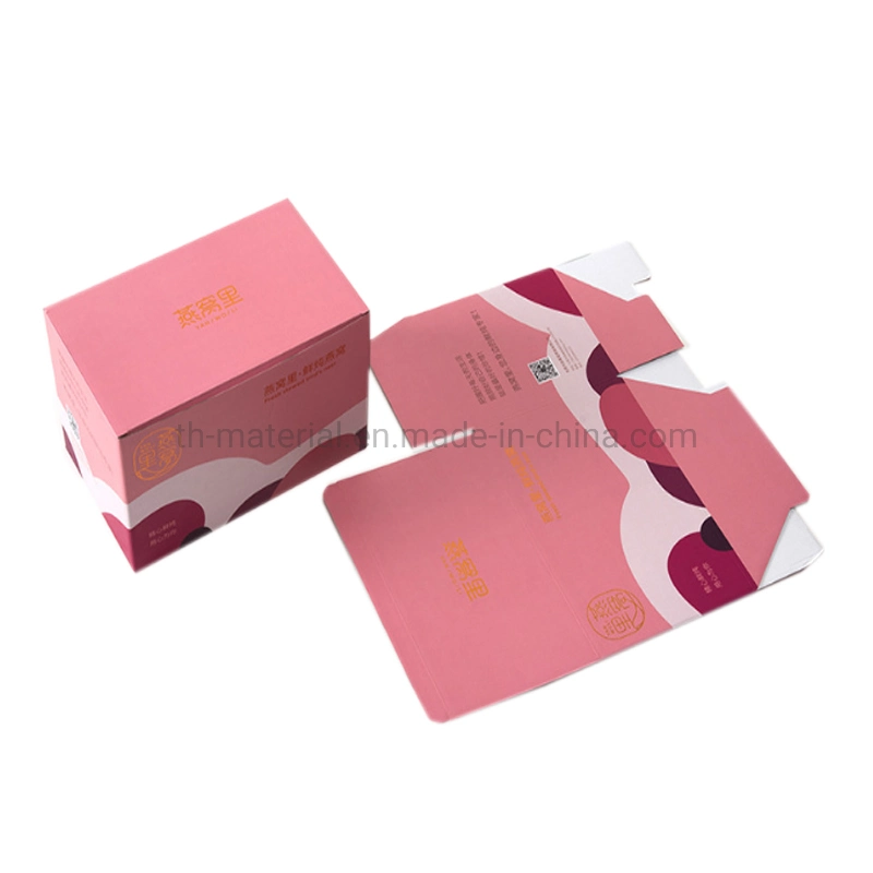 White Folding Carton Box Custom Packaging Boxes for Medicine Cosmetic Packaging Cigarette Packaging Paper Gift Packing Box