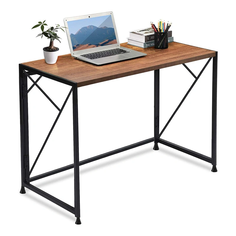 Computer Desk Study Furniture Home Industrial Style Writing Table Wooden Office Desk