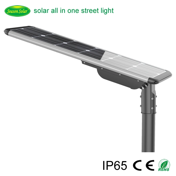 Waterproof IP65 Highway Road Lighting Solar Smart Energy Saving Power System Lighting 220lm/W LED Outdoor Solar Street Lamp