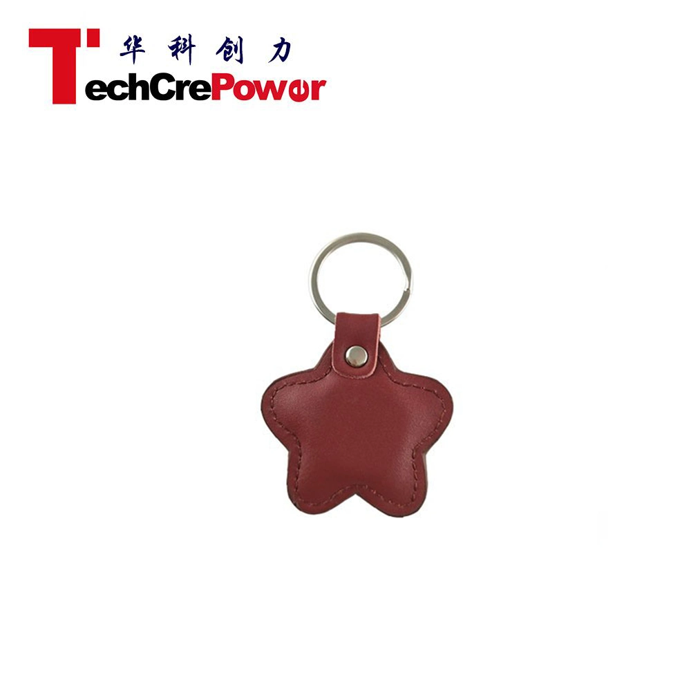 Custom Design T5577 Key Tag RFID Leather Key Fob