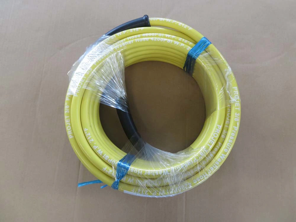 Oil Weather Resistant Rubber Washer Hose Flexibility High Pressure Hose