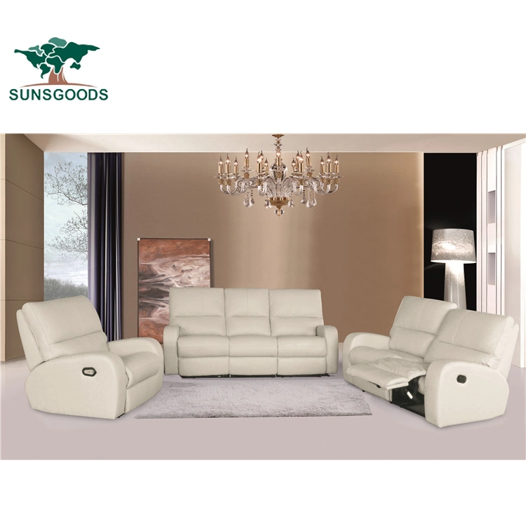 Modern Design Luxury 2 Seat with Storage Box Manual Recliner Home Theater Living Room Sofa Furniture