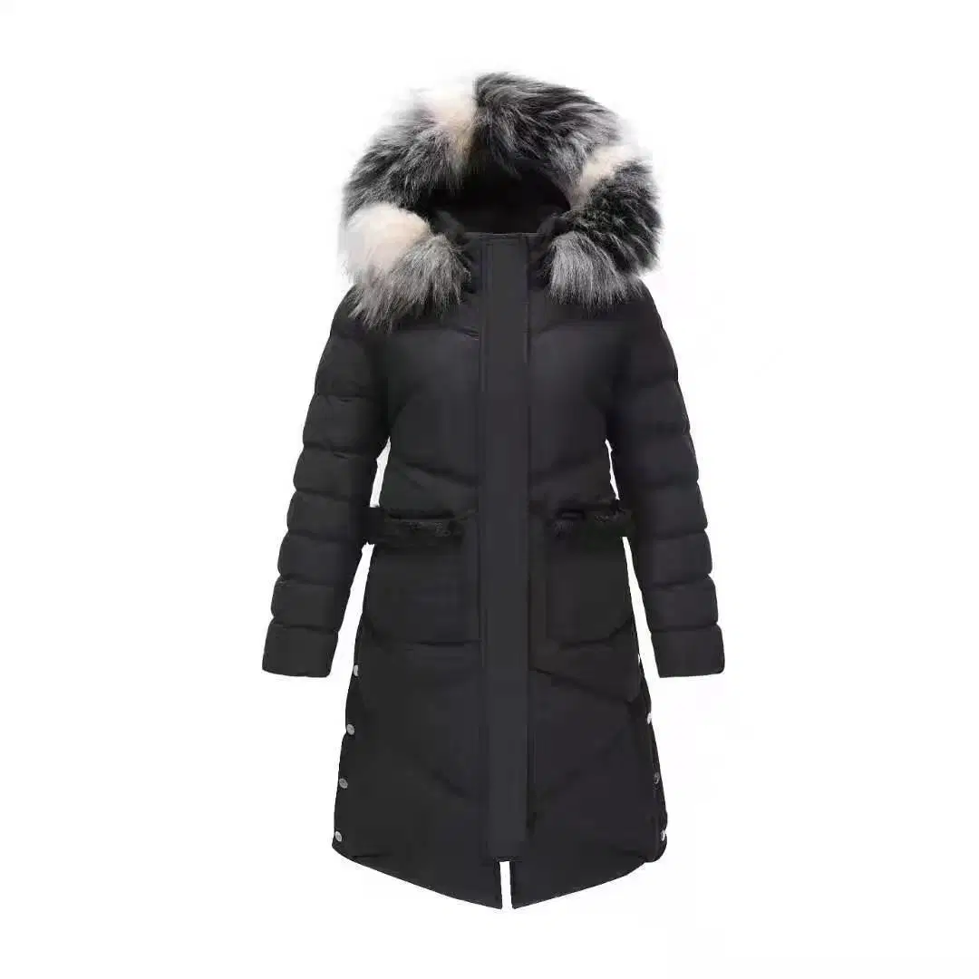 Down Jacket Women's MID-Length Thickened Loose Women's Padded Jacket Loose Down Jacket Women's Factory Wholesale/Supplier