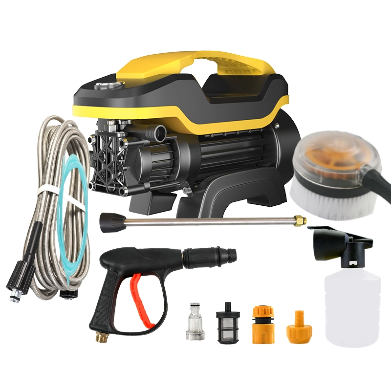 2800w 220 فولط/50 هرتز Car Wash Portable High Pressure, Househole Electrical High Pressure Washer Machine for Car Cleaning, Wash Machine, Sprayer Pressure Washer