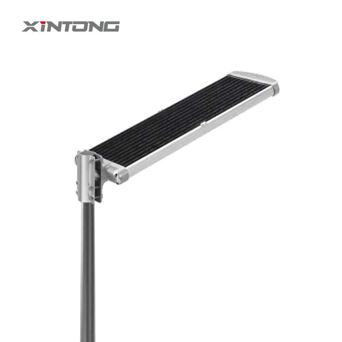 Détecteur de mouvement intelligent extérieur étanche IP65 intégré 15W Tout en un éclairage solaire LED de rue.