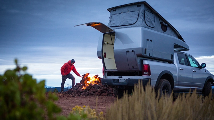 2022 Nueva camioneta Livin Lite deslizable fuera de cama de camión Camper Venta de autocaravanas