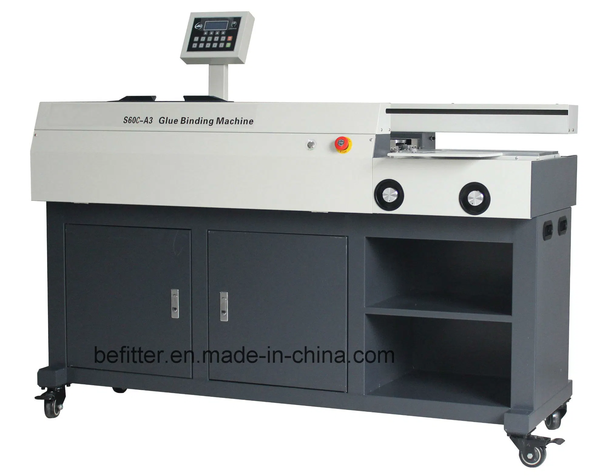 S60C-A3 El equipo de oficina Libro de papel cola perfecta máquina de encuadernación