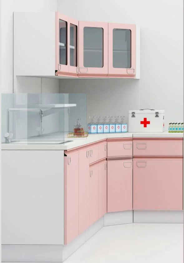 Hospital Furniture with Fireproof China Dental Cabinet