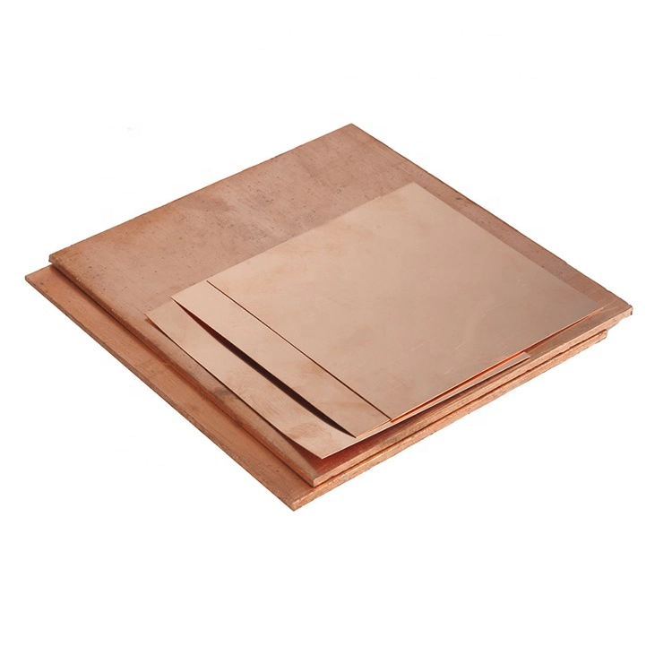 C37000 Factory Price Wholesale/Supplier 20mm Thickness Copper Lined Sheets PCB Sheet Alloy Beryllium Bronze Sheet