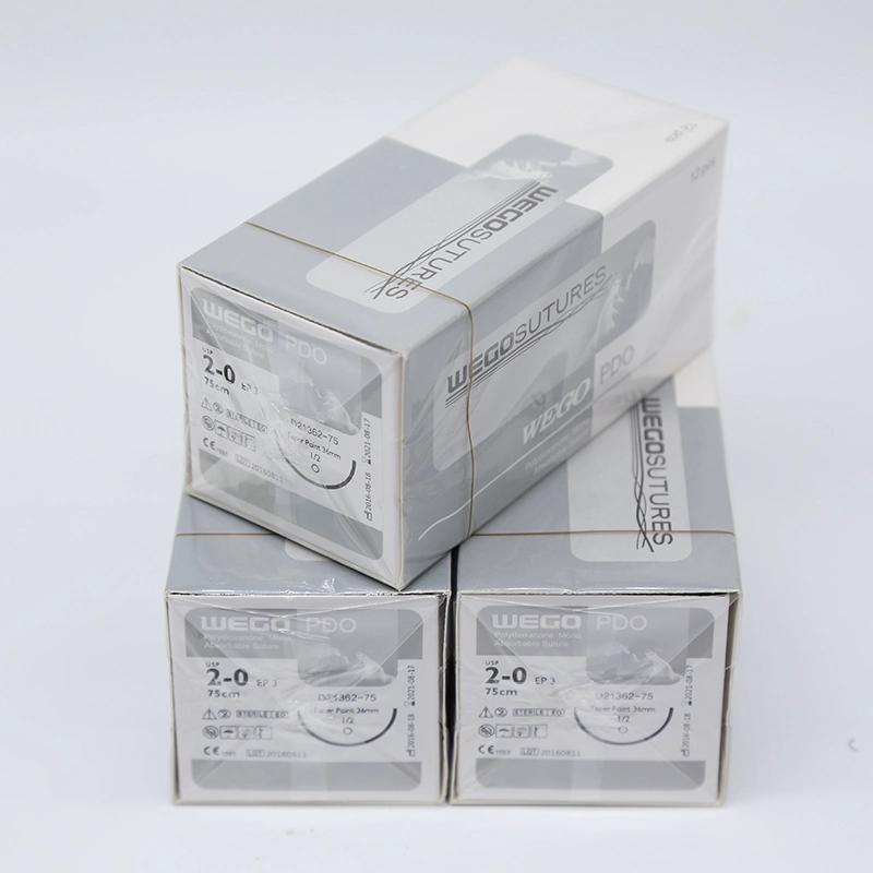 CE ISO Approved High quality/High cost performance  HS-S Both Absorbable and Non Absorbable Surgical Suture